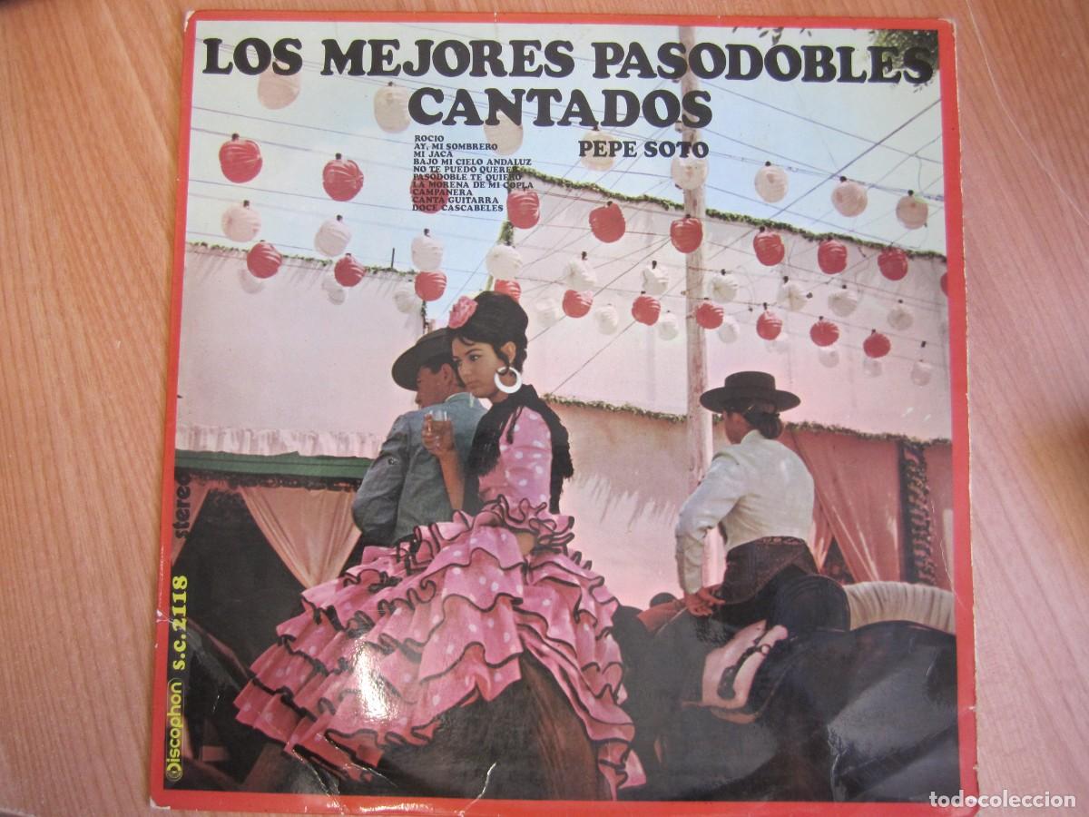 Discos de vinilo: disco vinilo los mejores pasodobles cantados pepe soto