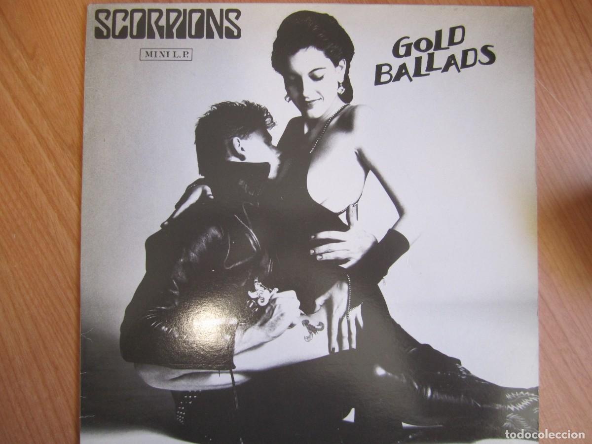 Discos de vinilo: disco vinilo scorpions gold ballads mini l.p