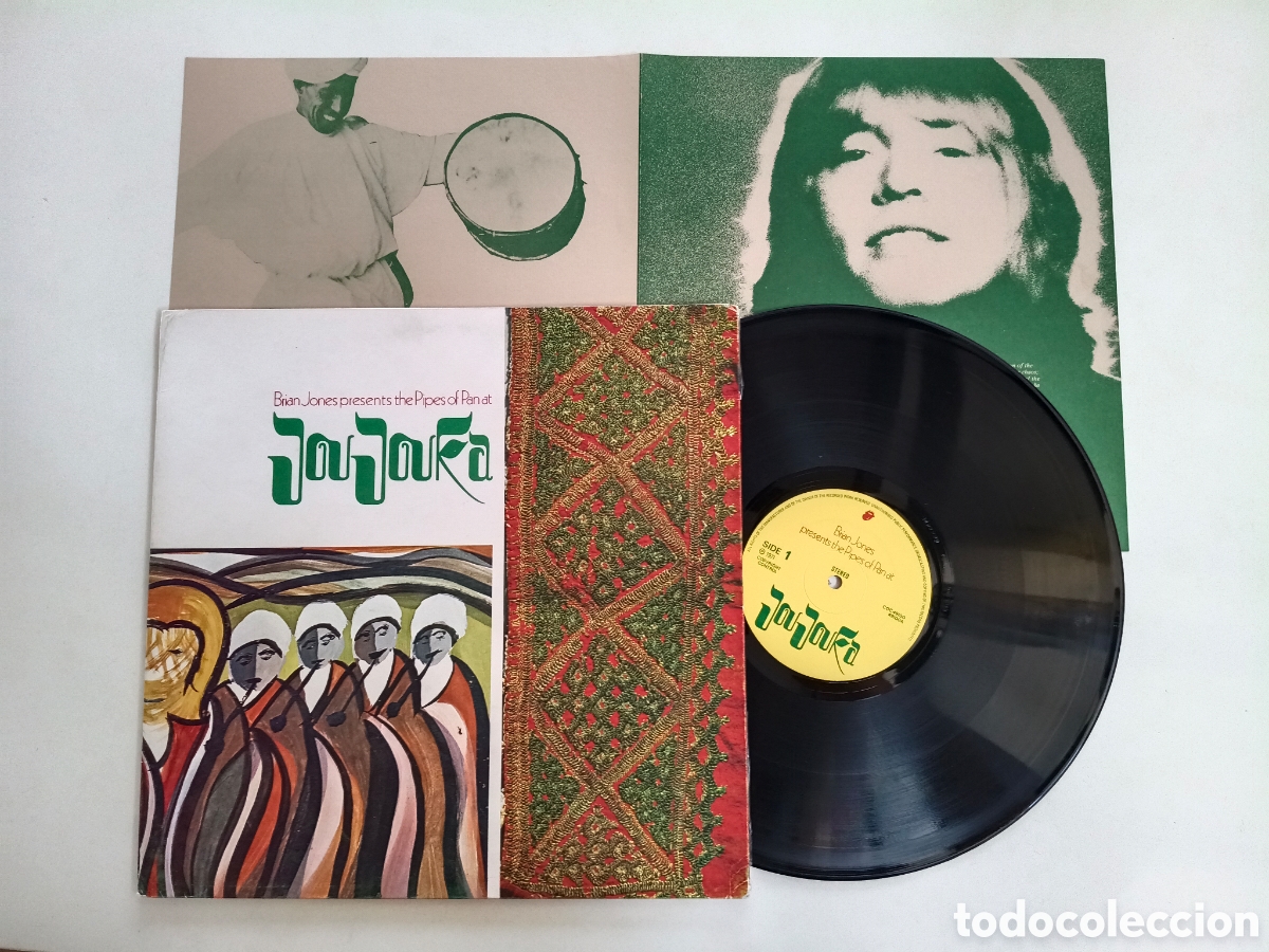Discos de vinilo: JOUJOUKA - Brian Jones Presents The Pipes Of Pan At..LP UK ROLLING STONES 1971 // ETNICA MARRUECOS