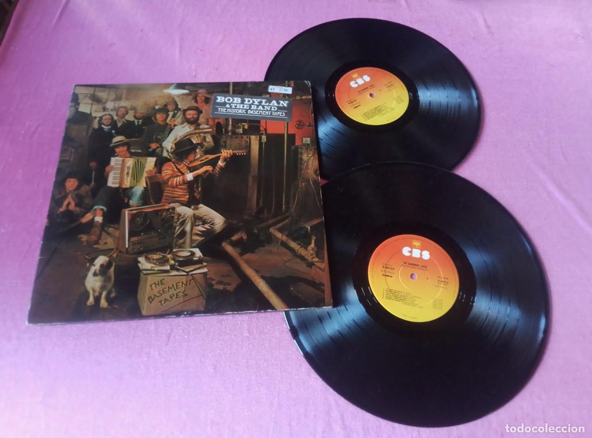 Discos de vinilo: BOB DYLAN THE BAND THE BASEMENT TAPES DOBLE 1975 LP L133
