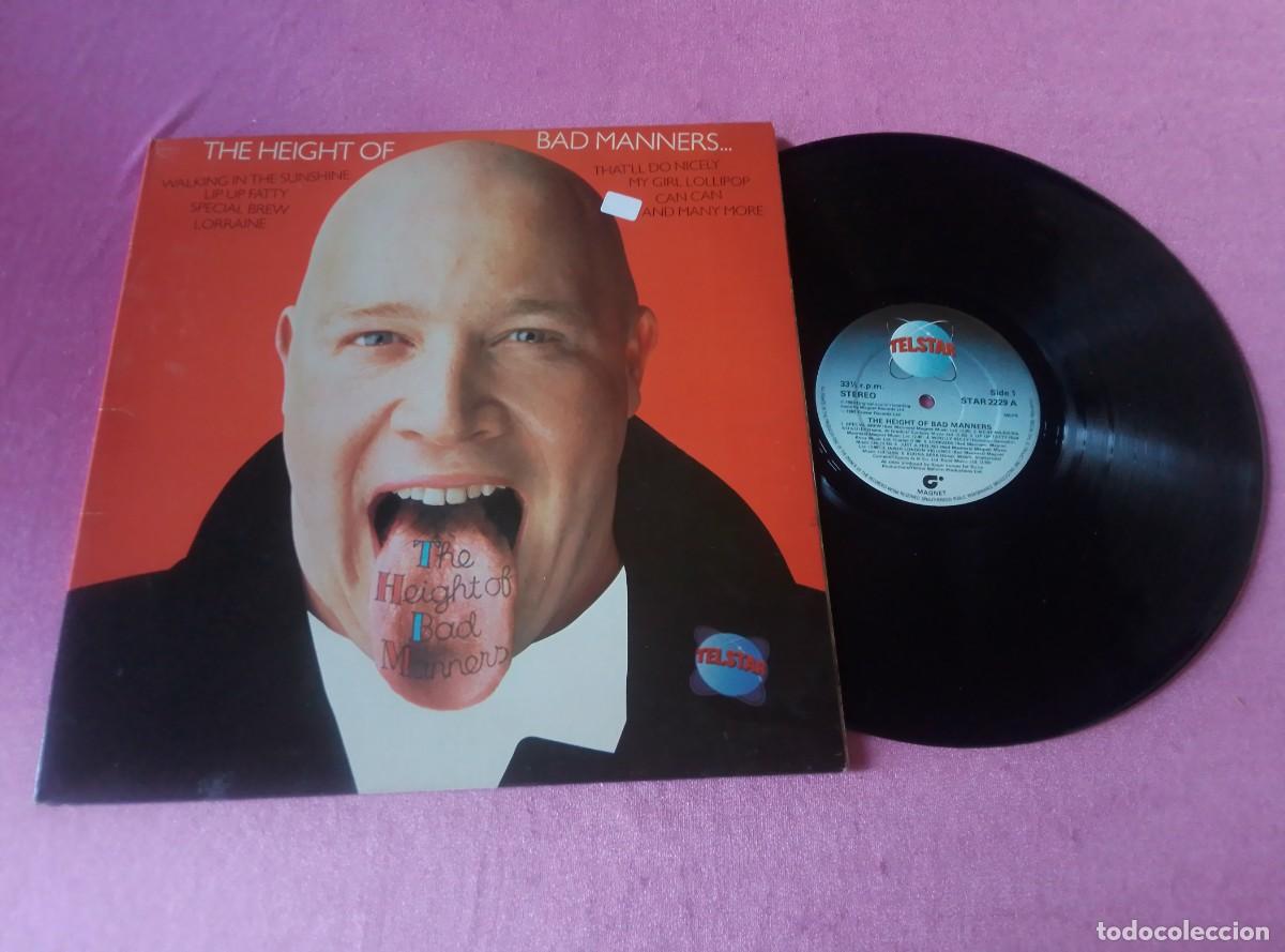 Vinyl records: THE HEIGHT OF BAD MANNERS 1983 LP L133