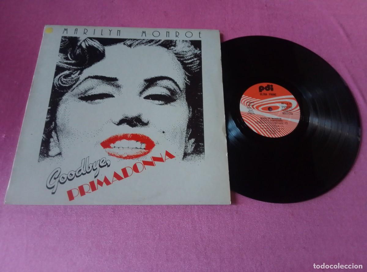 Discos de vinil: MARILYN MONROE GOODBYE PRIMA DONNA 1985 LP L133