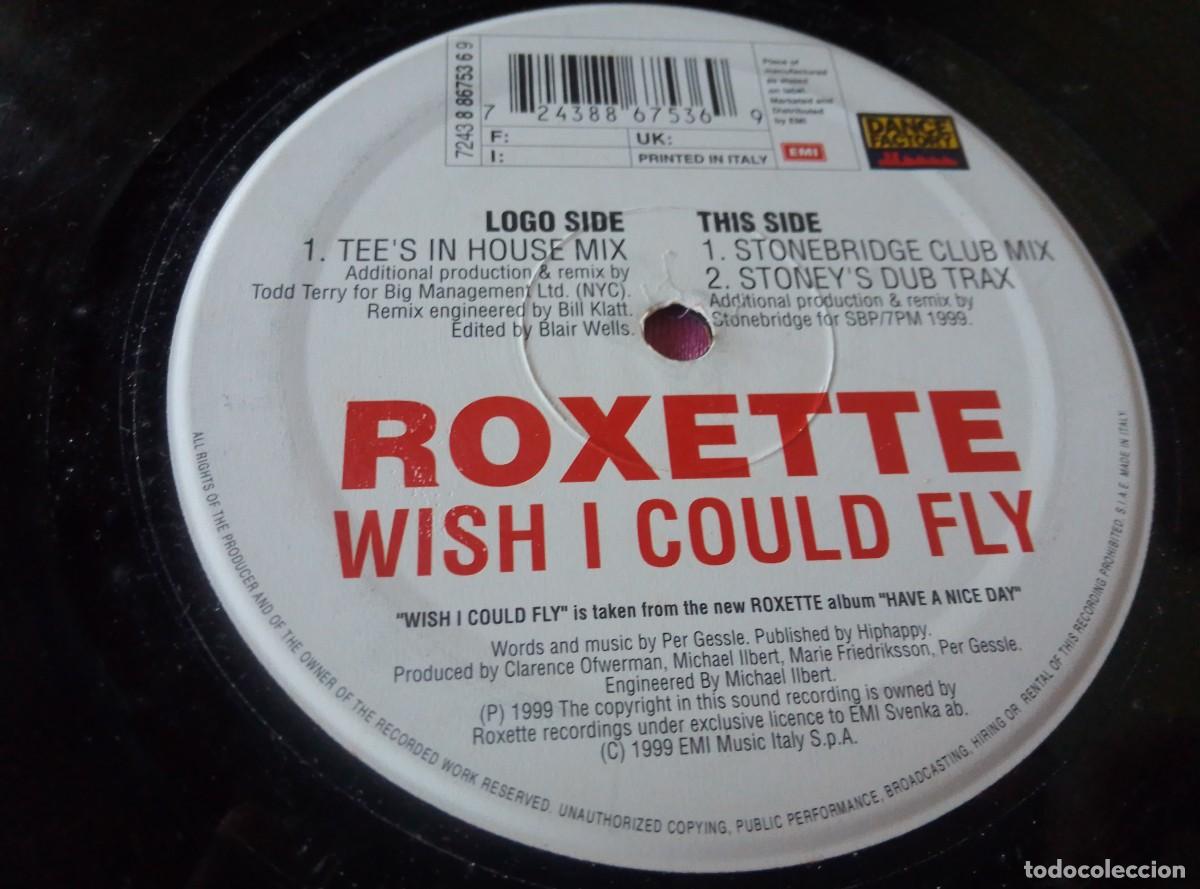 Discos de vinilo: ROXETTE WISH I COULD FLY 1999 LP L133 - Foto 3