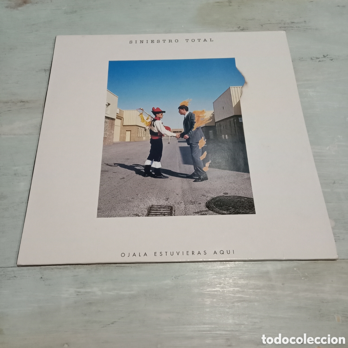 Discos de vinilo: SINIESTRO TOTAL - OJALA ESTUVIERAS AQU&Iacute; - LP DOBLE
