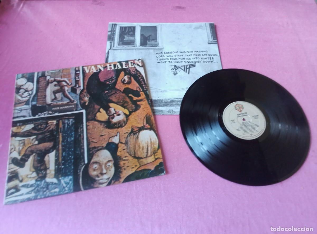 Discos de vinilo: VAN HALEN FAIR WARNING 1881 LP L133