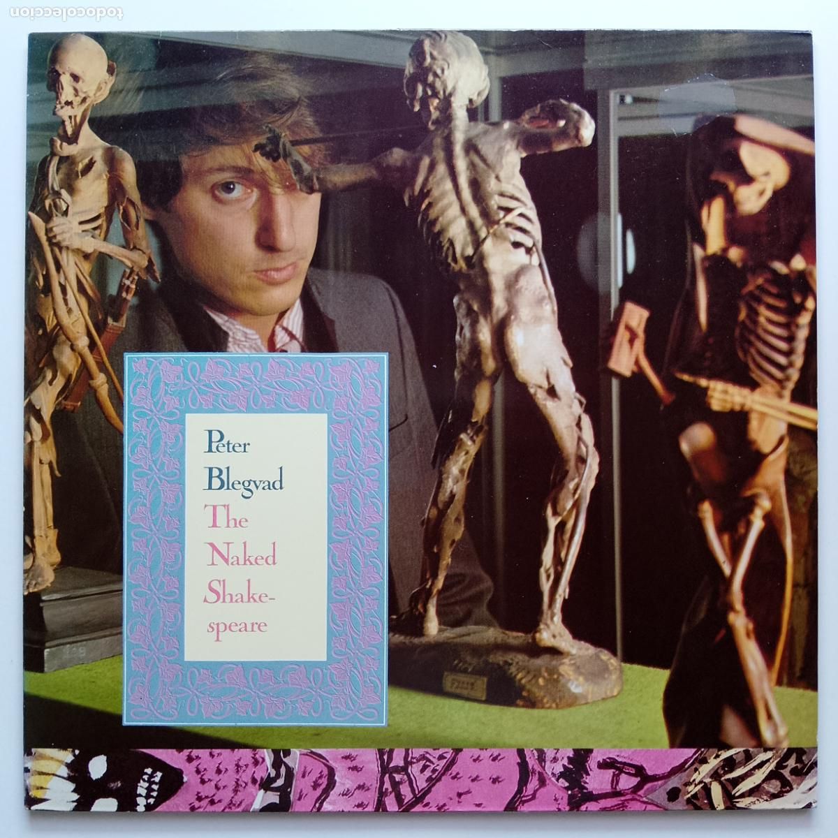 Discos de vinilo: Peter Blegvad-The Naked Shakespeare (LP Virgin 1983) John Greaves, Slapp Happy, Golden Palominos...