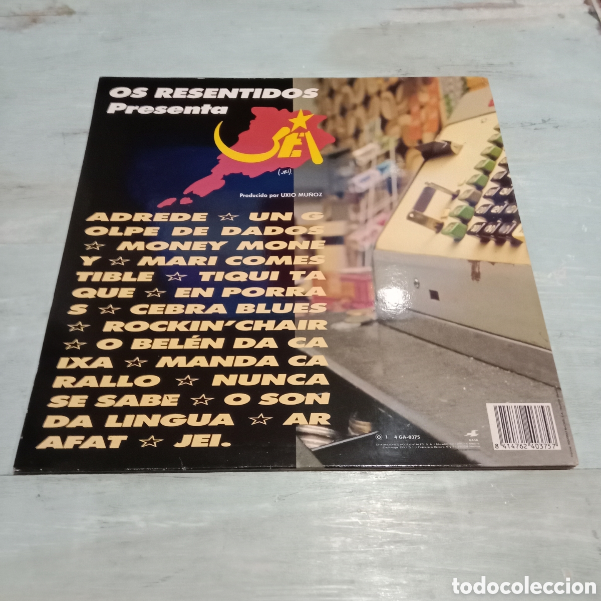 Discos de vinilo: OS RESENTIDOS - JEI - LP GATEFOLD + SINGLE - Foto 2