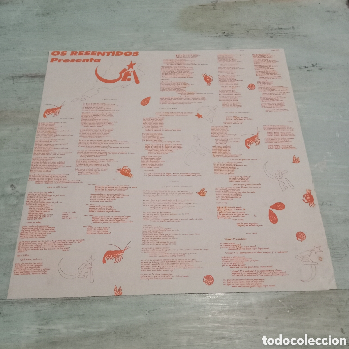 Discos de vinilo: OS RESENTIDOS - JEI - LP GATEFOLD + SINGLE - Foto 6