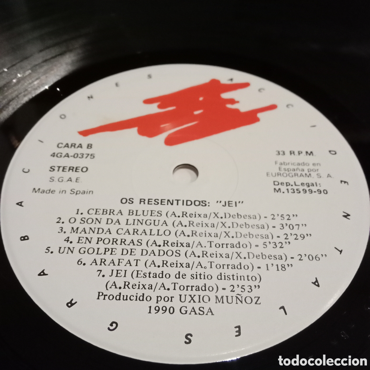 Discos de vinilo: OS RESENTIDOS - JEI - LP GATEFOLD + SINGLE - Foto 9