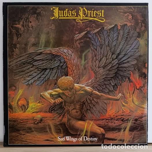 Vinyl records: JUDAS PRIEST -SAD WINGS OF DESTINY LP DISCOS VICTORIA -RARA EDICI&Oacute;N ESPA&Ntilde;OLA
