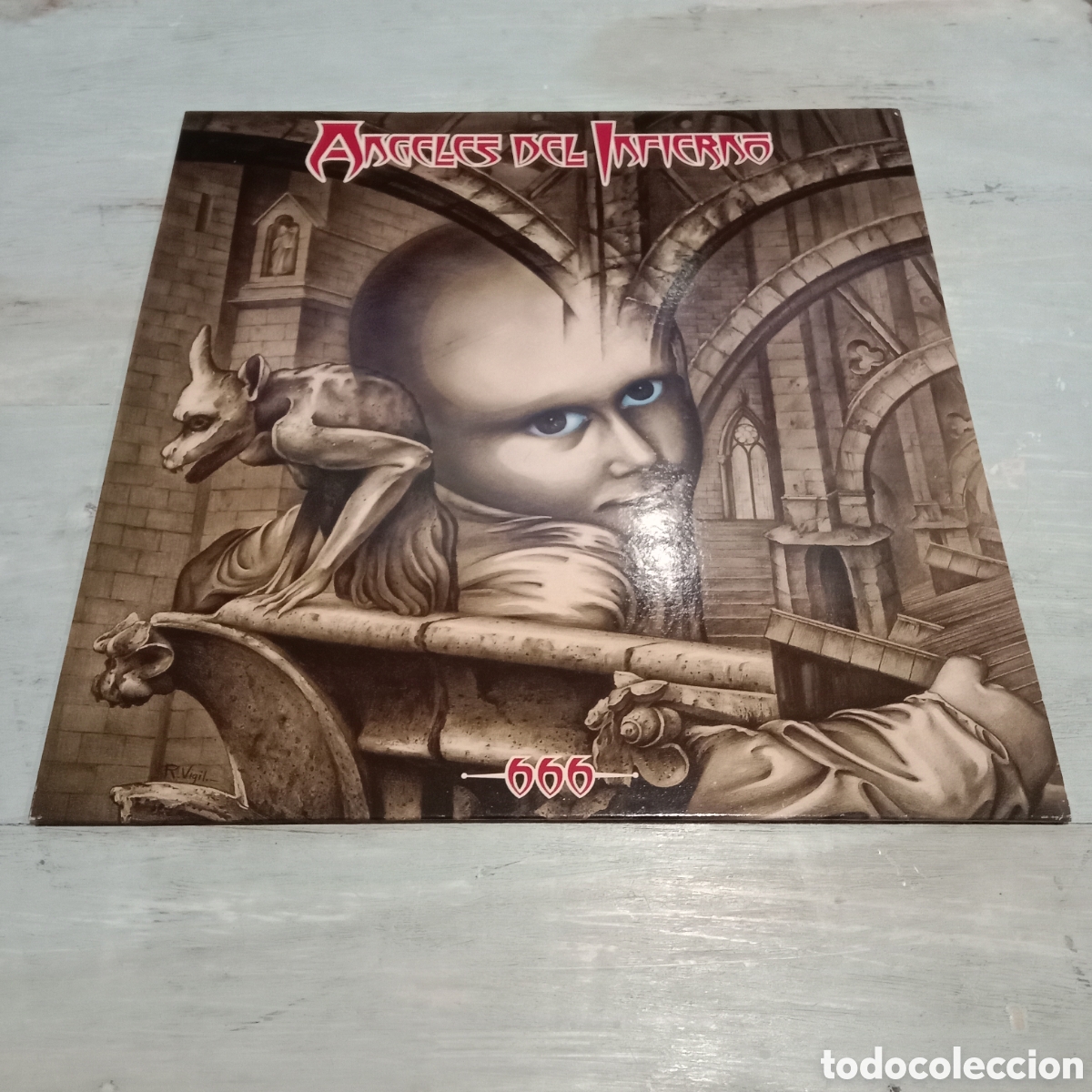 Discos de vinilo: ANGELES DEL INFIERNO - 666 - LP - Foto 1