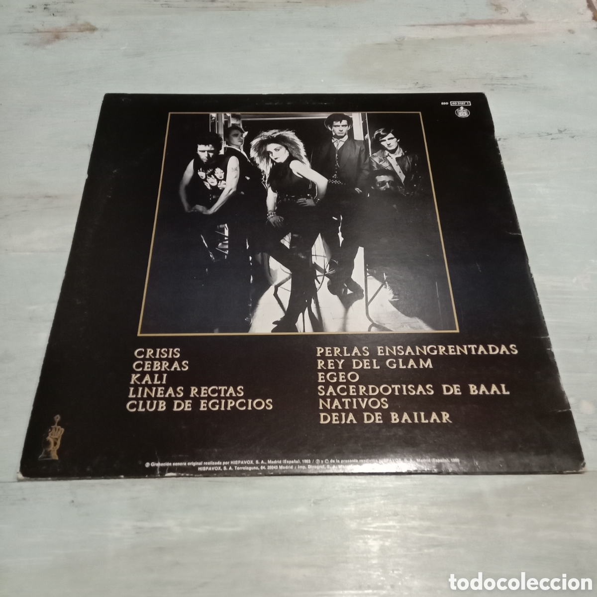 Discos de vinilo: DINARAMA + ALASKA - CANCIONES PROFANAS - LP - Foto 2