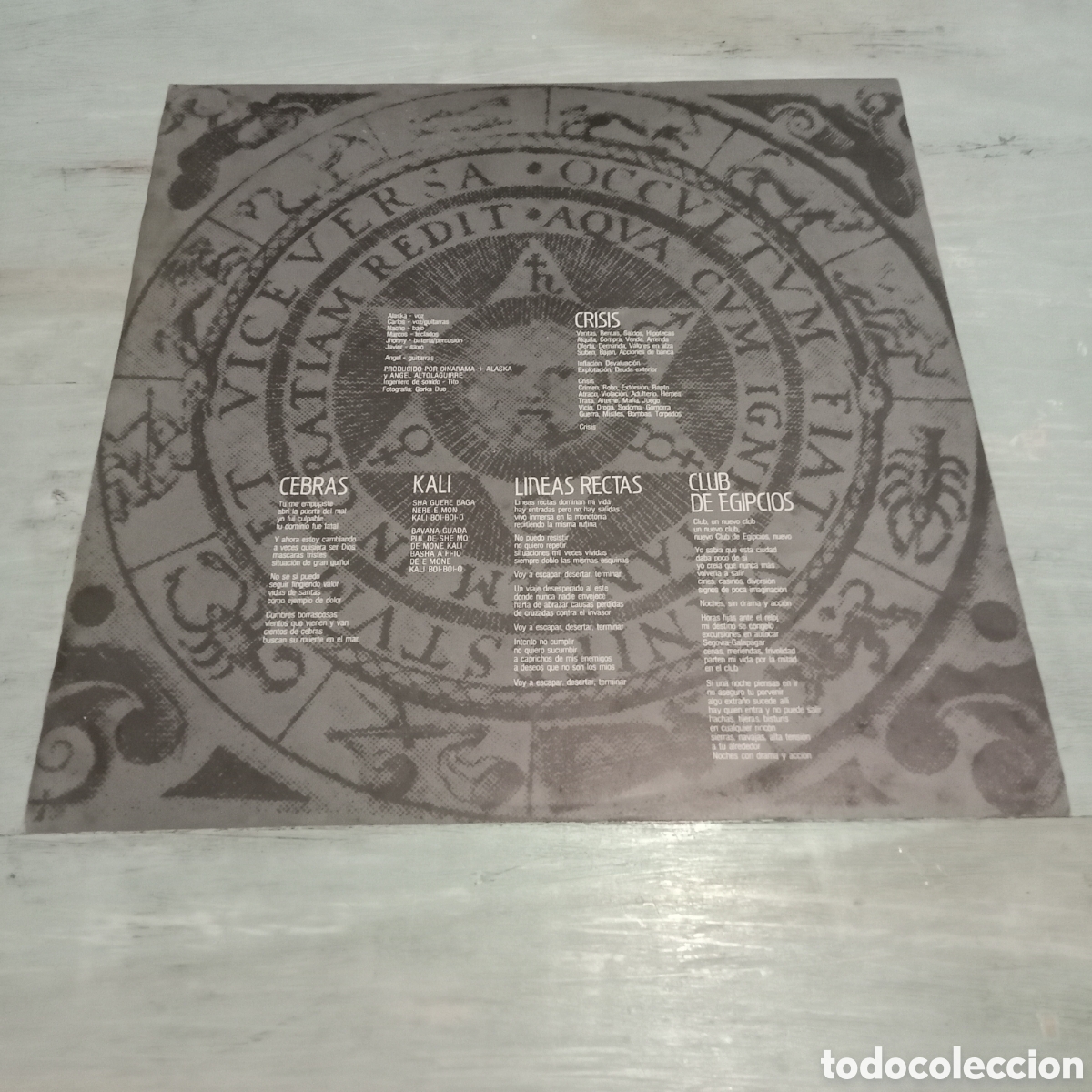 Discos de vinilo: DINARAMA + ALASKA - CANCIONES PROFANAS - LP - Foto 4