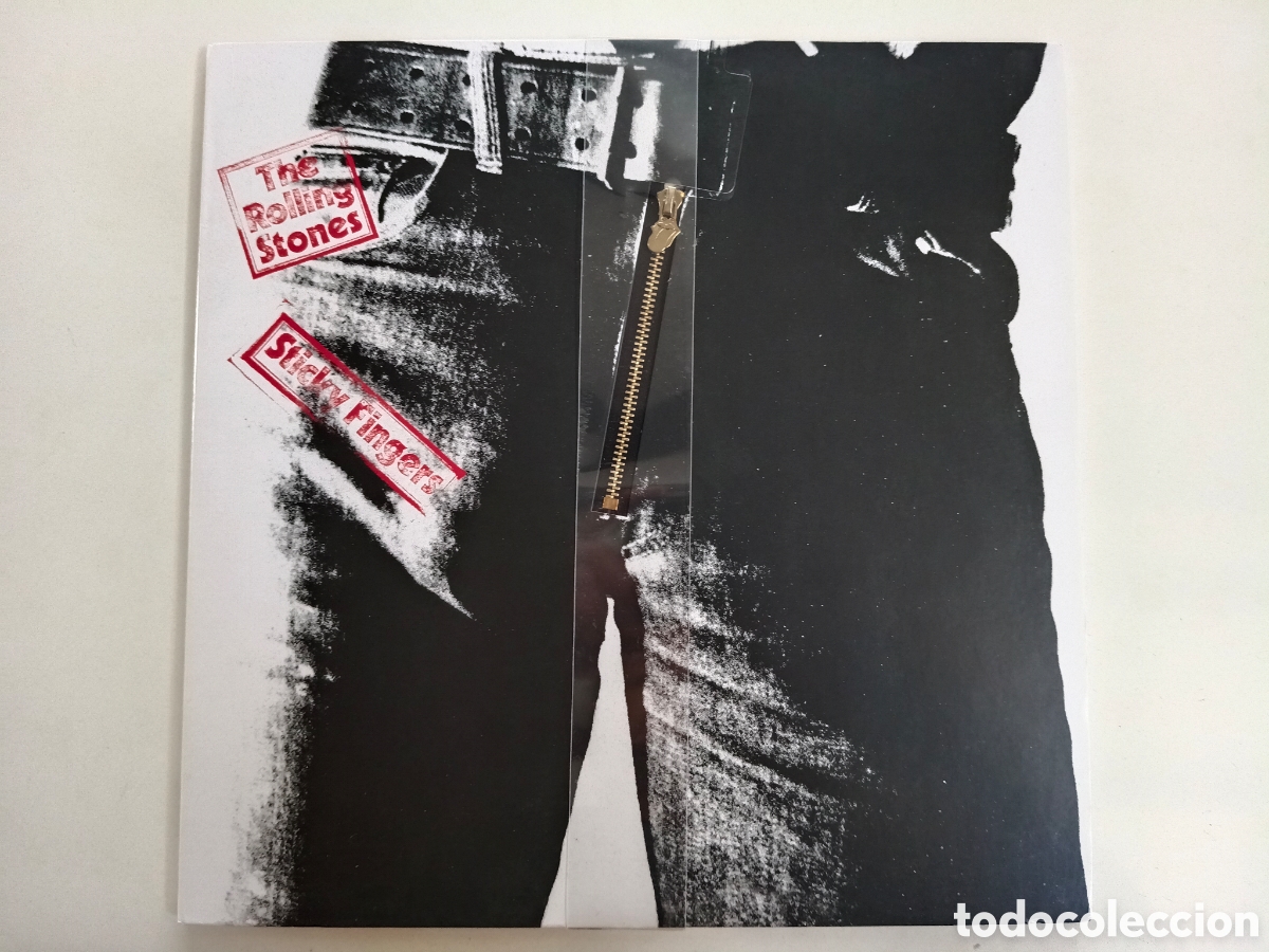 Discos de vinilo: ROLLING STONES - Sticky Fingers - DOBLE LP RS POLYDOR 2005 // NM DELUXE ED. ZIPPER CREMALLERA LENGUA