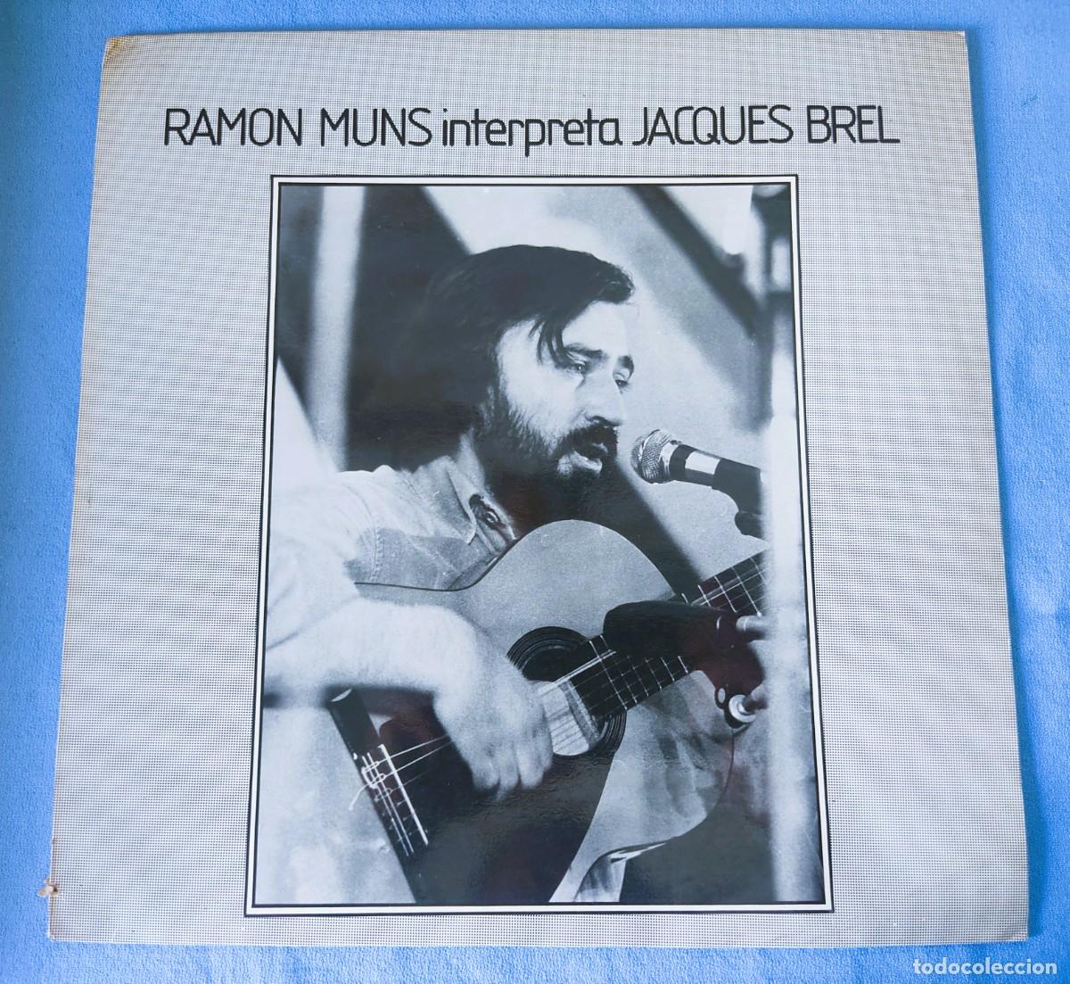 Discos de vinilo: DISCO LP RAMON MUNS INTERPRETA JACQUES BREL - Foto 1