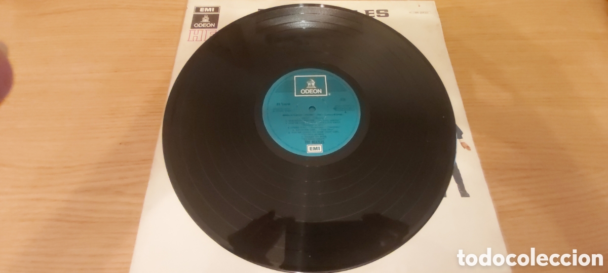 Discos de vinilo: LP HELP. THE BEATLES.1965 - Foto 2