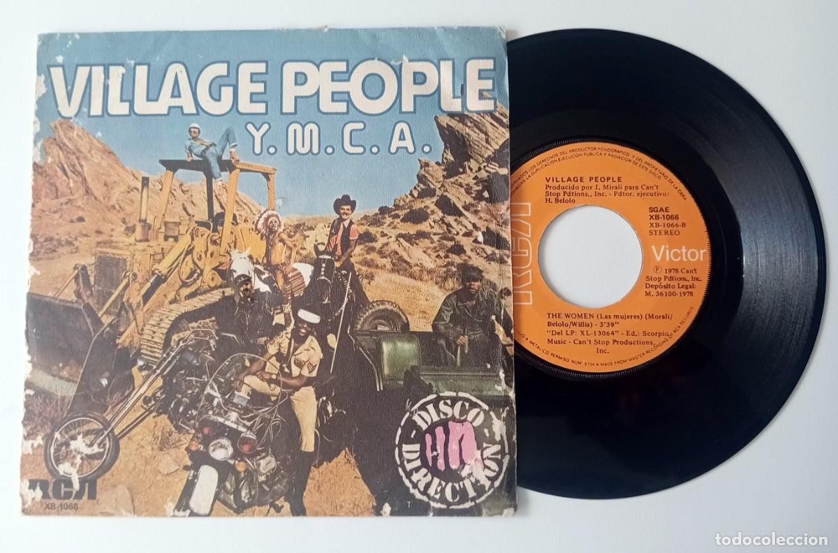 Discos de vinilo: SINGLE VILLAGE PEOPLE - Y. M. C. A.