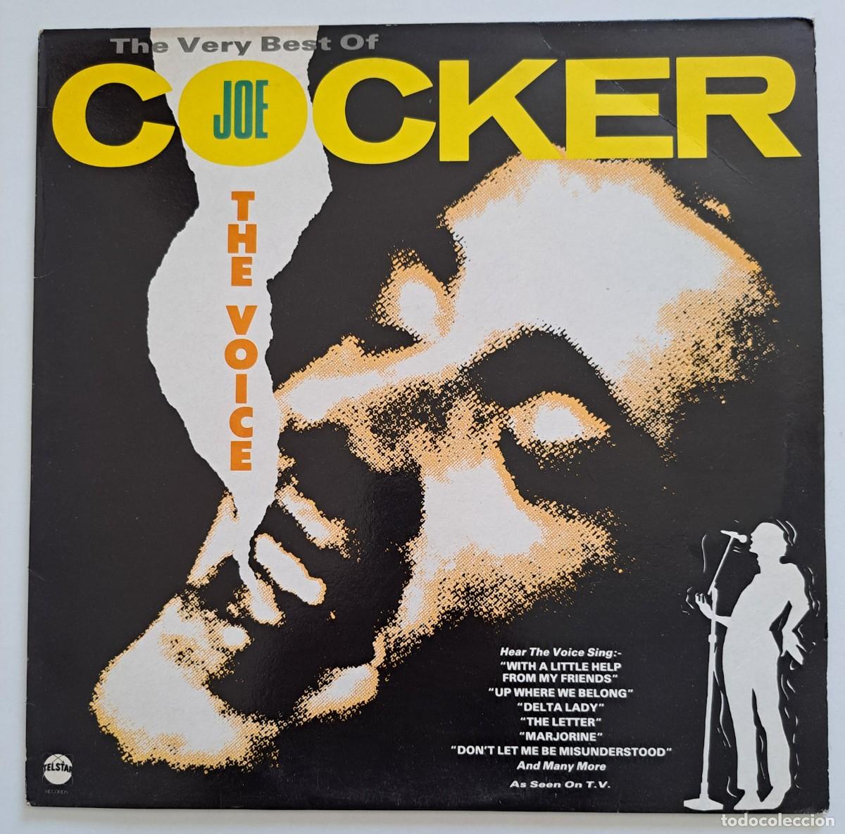 Vinyl records: JOE COCKER - THE VERY BEST OF JOE COCKER: THE VOICE - Telstar &ndash; STAR 2258 - UK 1986