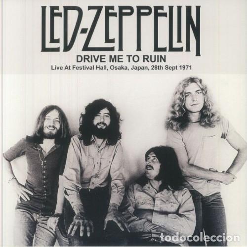 Discos de vinilo: LED ZEPPELIN DRIVE ME TO RUIN LP VINILO