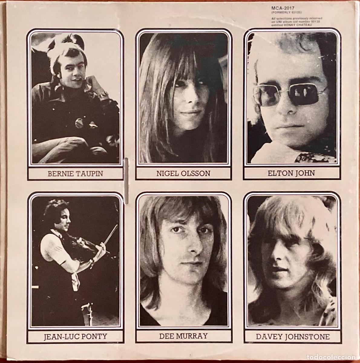 Discos de vinilo: ELTON JOHN - HONKY CH&Acirc;TEAU - Foto 2