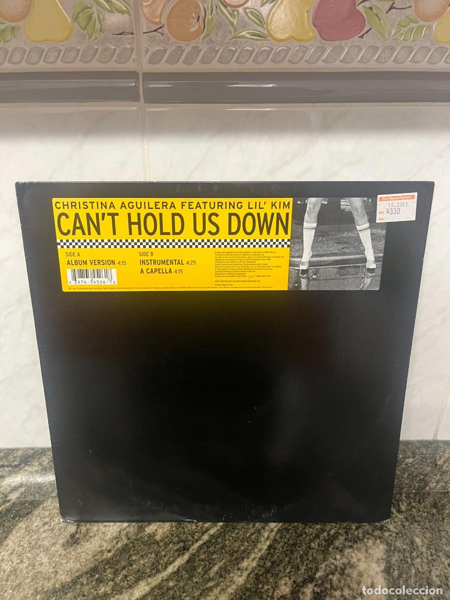Discos de vinilo: Christina Aguilera Featuring Lil' Kim Can't Hold Us Down