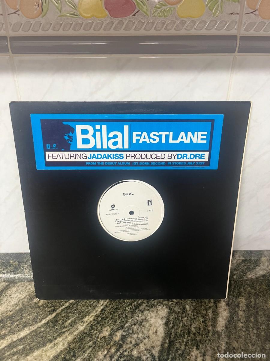 Discos de vinilo: Bilal Fast Lane maxi