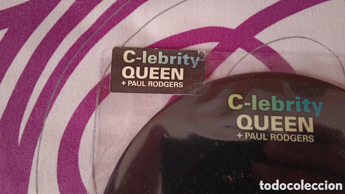 Discos de vinilo: Queen + Paul Rodgers &ndash; C-lebrity 7&rdquo; - Foto 2