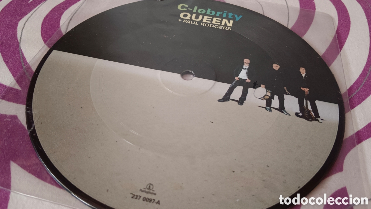 Discos de vinilo: Queen + Paul Rodgers &ndash; C-lebrity 7&rdquo; - Foto 3
