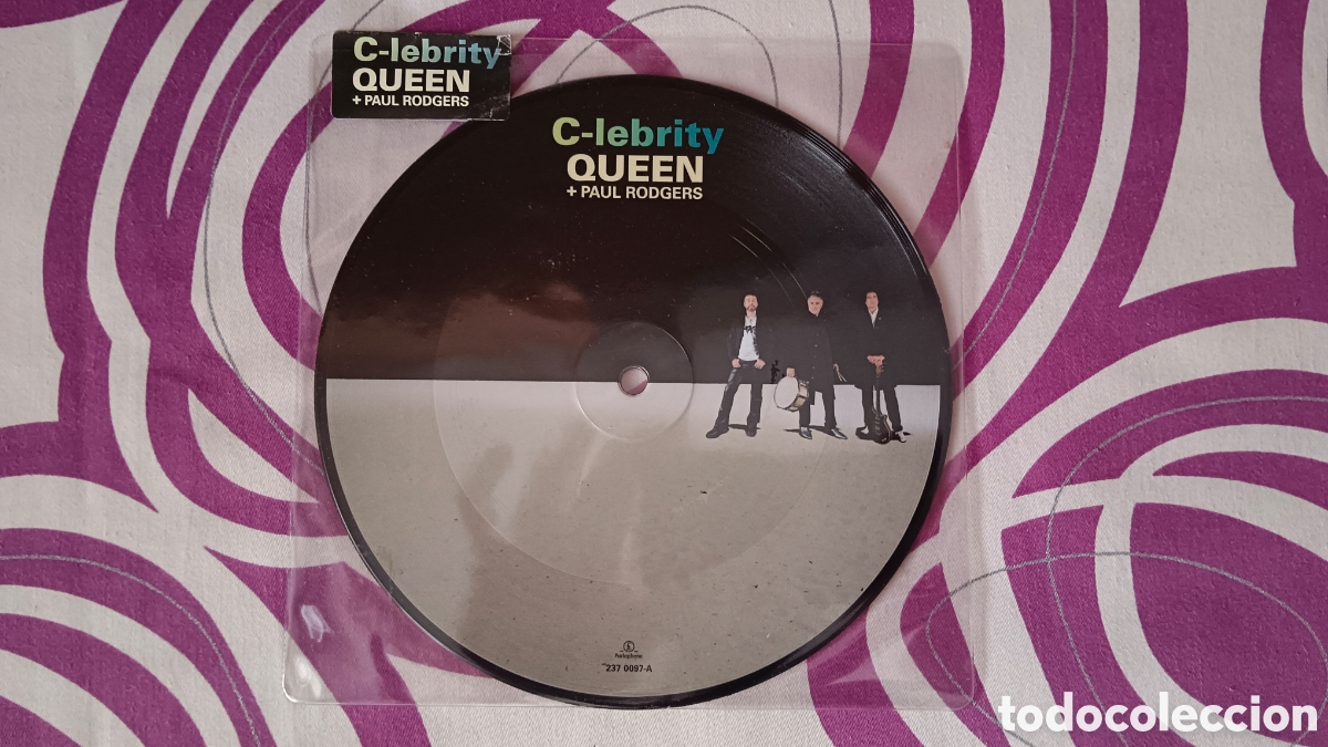 Discos de vinilo: Queen + Paul Rodgers &ndash; C-lebrity 7&rdquo; - Foto 1