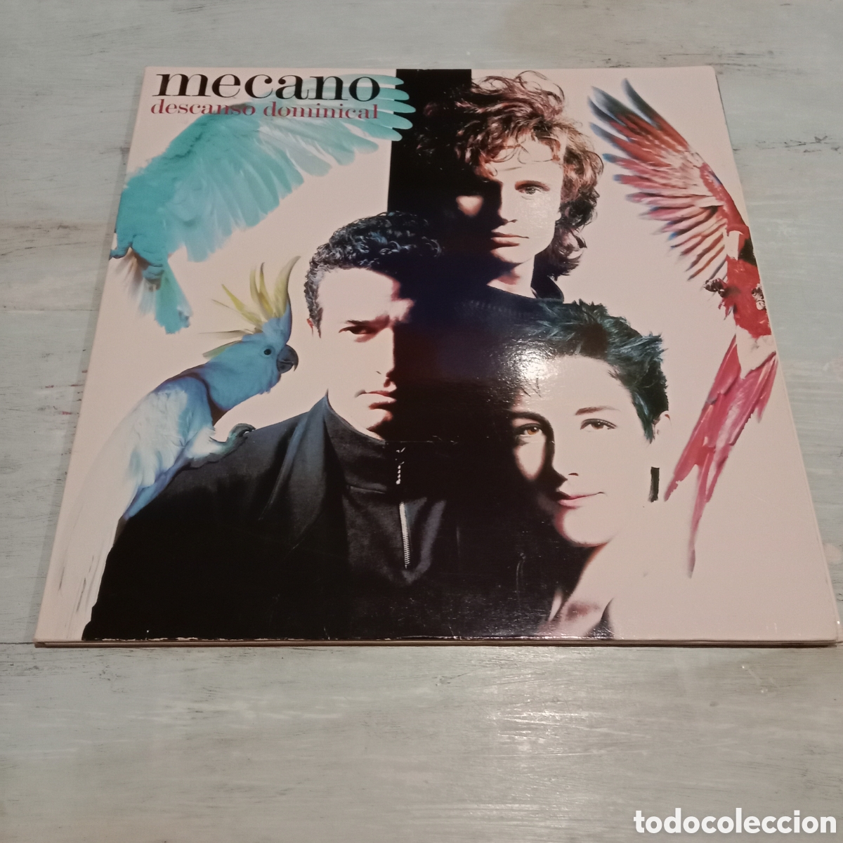 Discos de vinilo: MECANO - DESCANSO DOMINICAL - LP TRIFOLD