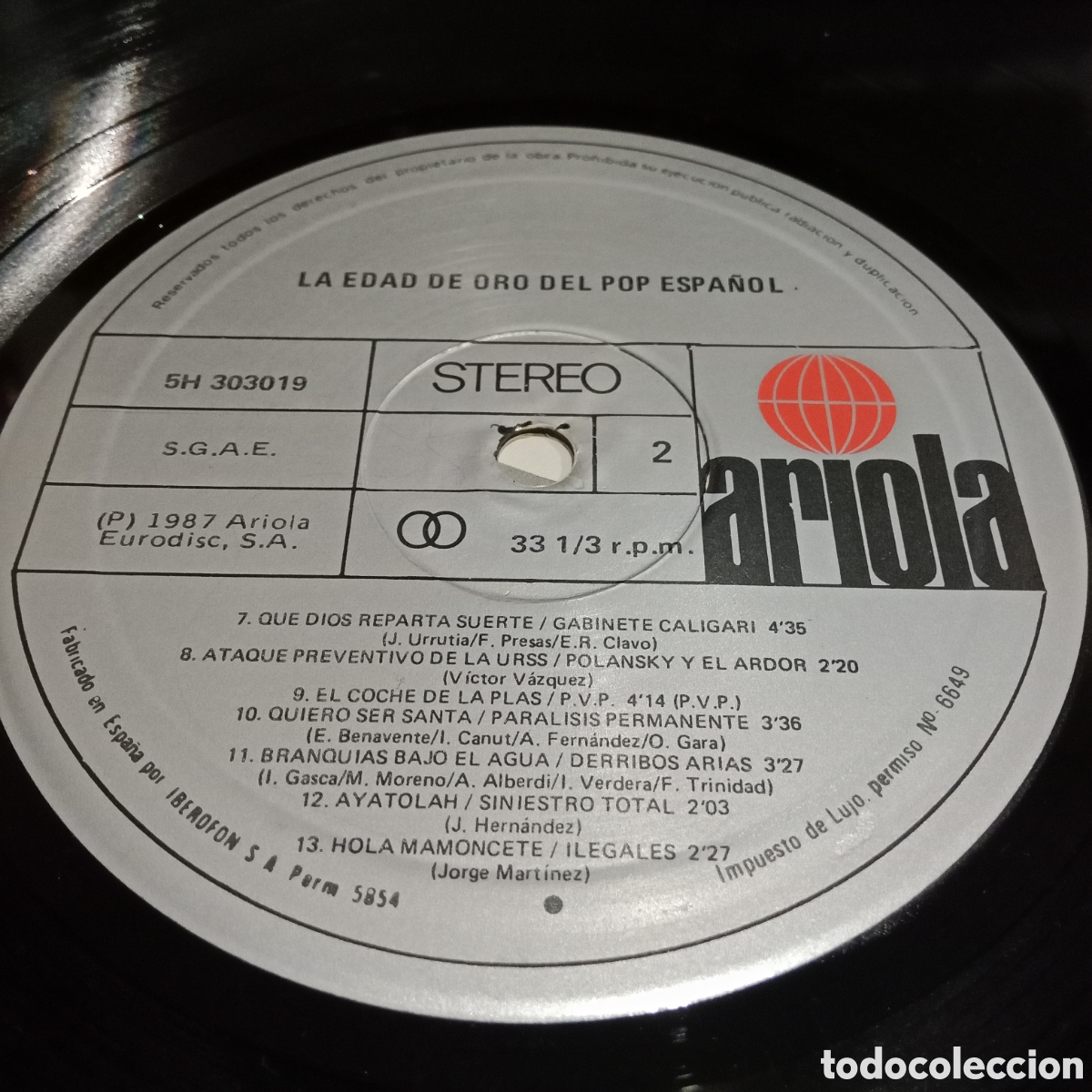 Discos de vinilo: VARIOS - LA EDAD DE ORO DEL POP ESPA&Ntilde;OL - 3 LP - Foto 6