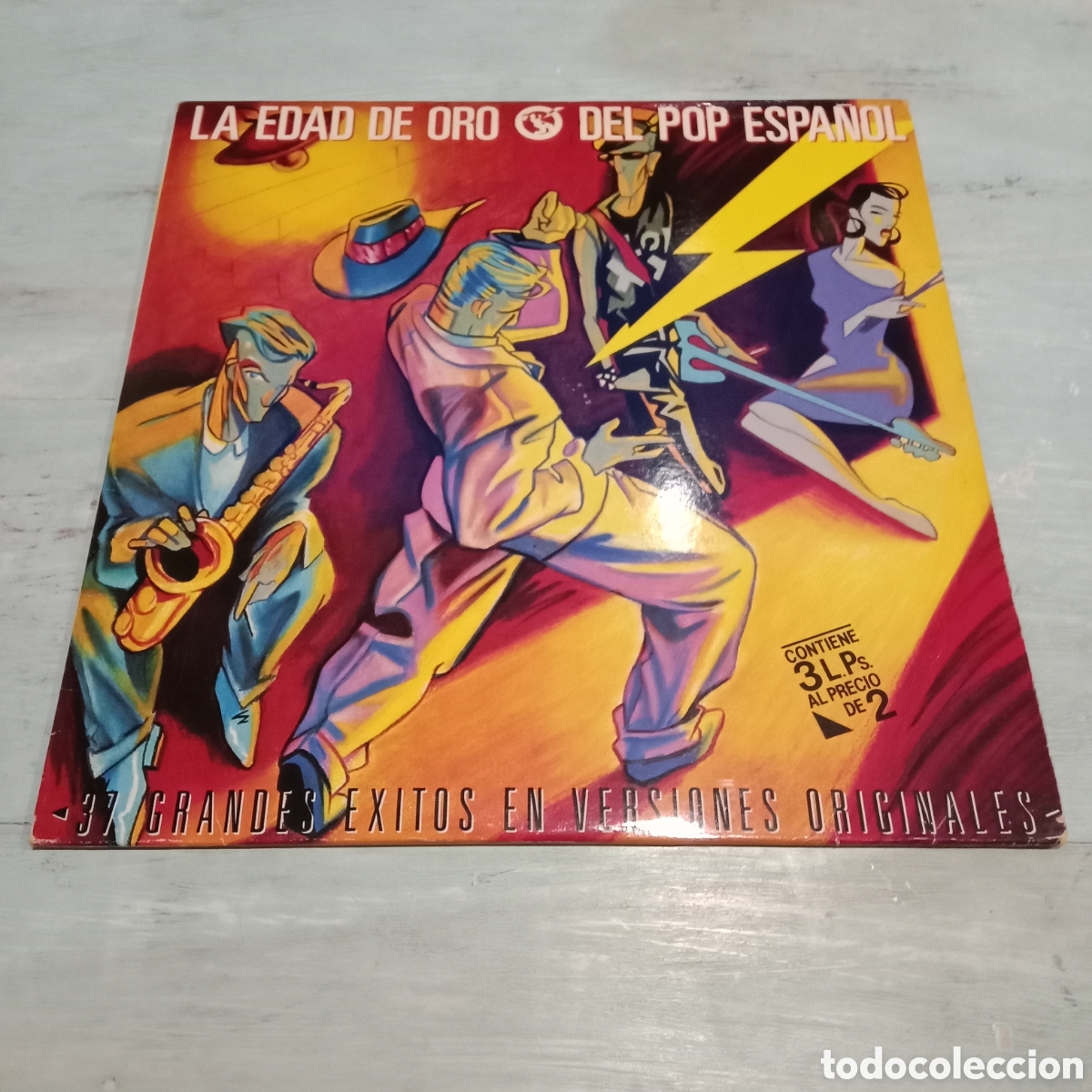 Discos de vinilo: VARIOS - LA EDAD DE ORO DEL POP ESPA&Ntilde;OL - 3 LP