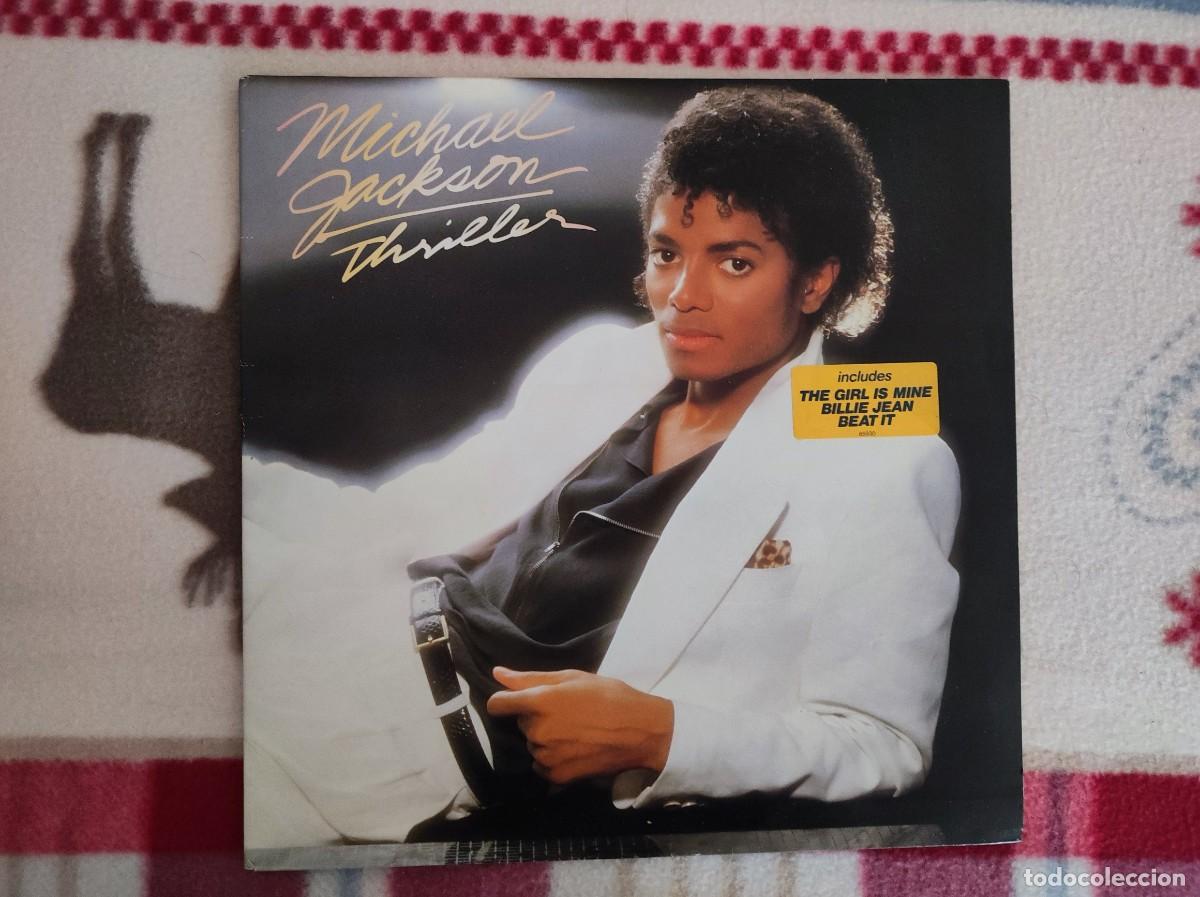 Discos de vinilo: Vinilo LP Michael Jackson - Thriller (1982, Holanda, Epic EPC 85930)