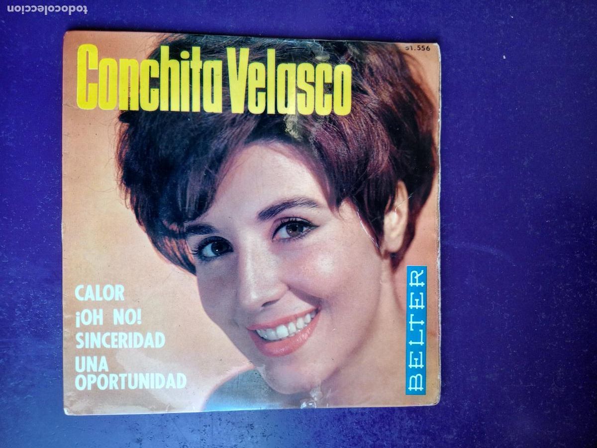 Discos de vinilo: Conchita Velasco &lrm;&ndash; Calor +3 - EP BELTER 1965 - POP ROCK 60'S - CINE TV