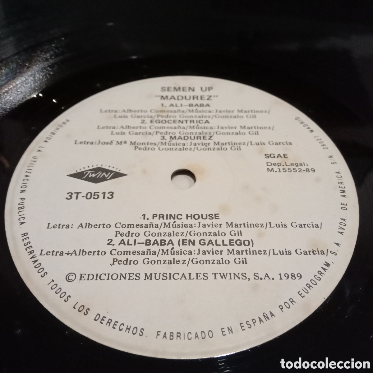 Discos de vinilo: SEMEN UP - MADUREZ - LP - Foto 4