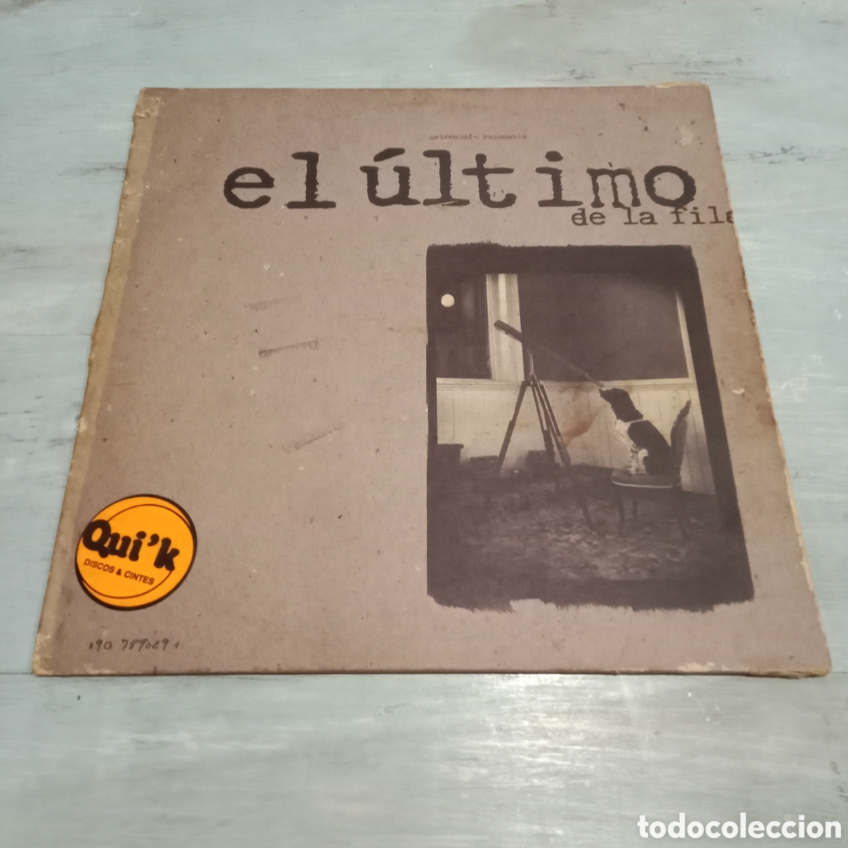 Discos de vinilo: EL ULTIMO DE LA FILA - ASTRONOM&Iacute;A RAZONABLE - LP