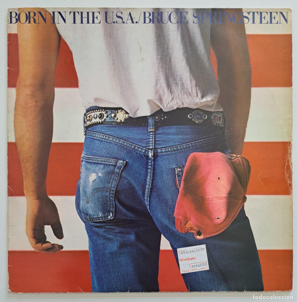 Discos de vinil: BRUCE SPRINGSTEEN - BORN IN THE U.S.A - CBS &ndash; S 86304 - SPAIN 1984