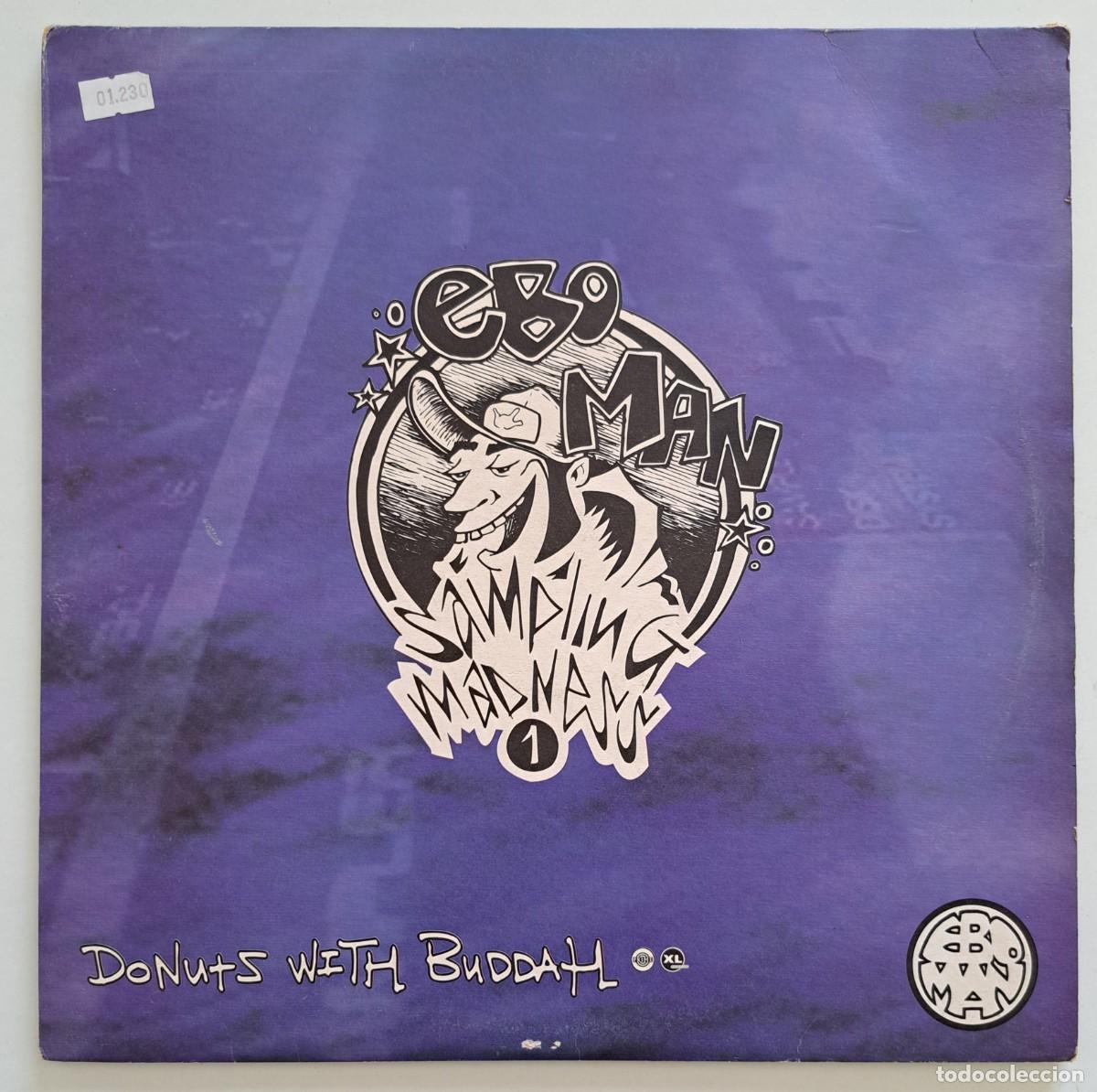 Discos de vinilo: EBO MAN - SAMPLING MADNESS 1: DONUTS WITH BUDDAH (DOBLE LP) - XLEP 123 - UK 1996