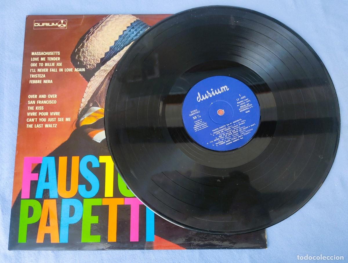 Discos de vinilo: DISCO LP FAUSTO PAPETTI SAX - Foto 3