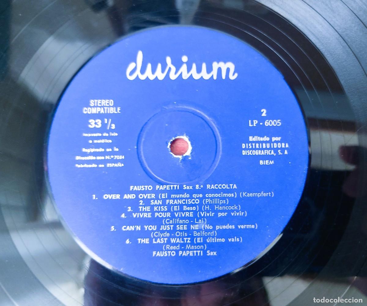 Discos de vinilo: DISCO LP FAUSTO PAPETTI SAX - Foto 6