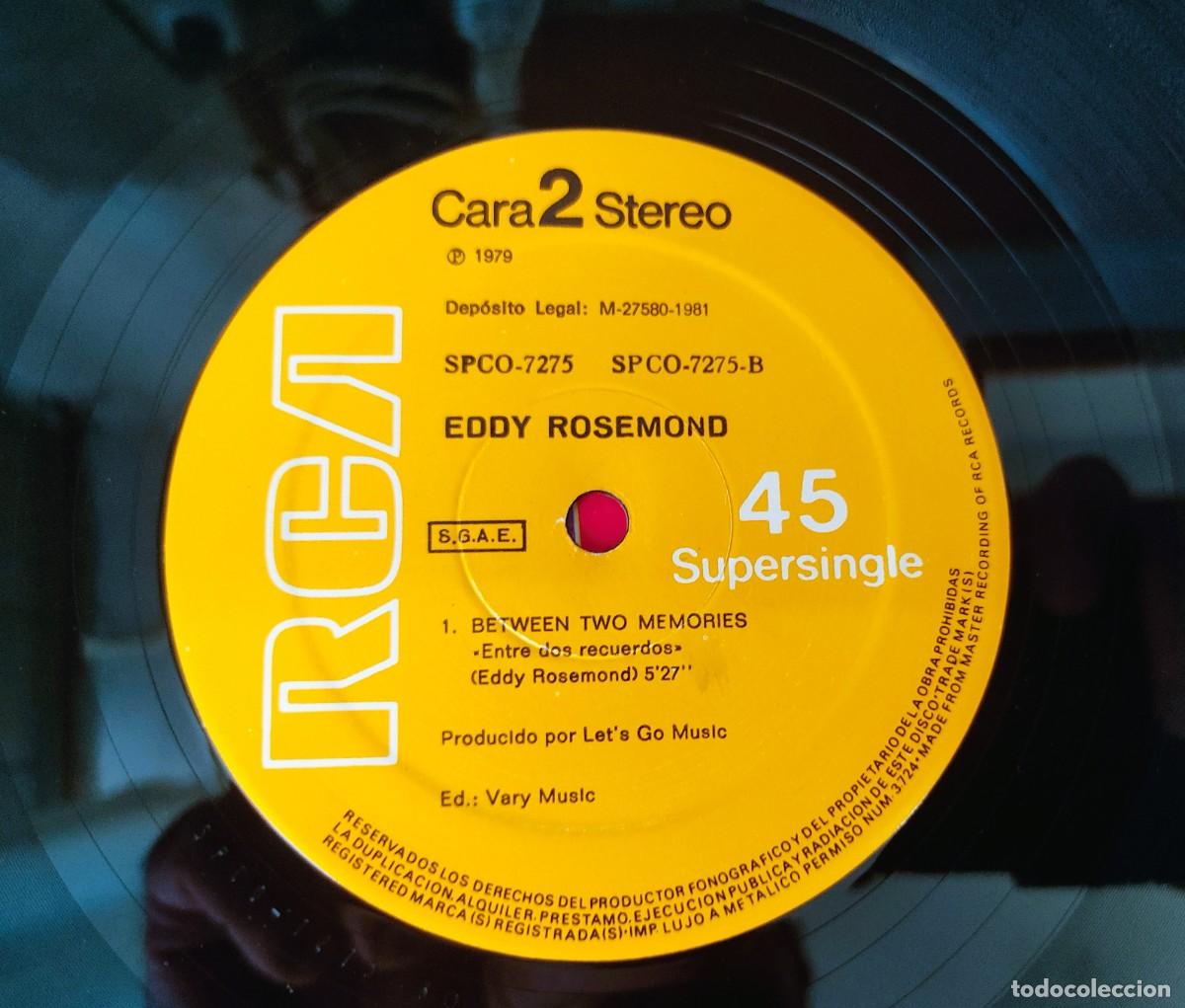 Discos de vinilo: DISCO MAXI EDDY ROSEMOND FUNK IT - Foto 6