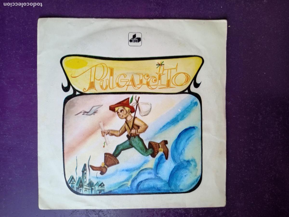 Discos de vinilo: PULGARCITO - Sg DIM 1971 - CUENTO INFANTIL - MARI CARMEN GO&Ntilde;I - JOSE VILLEGAS - AURORA HERMIDA