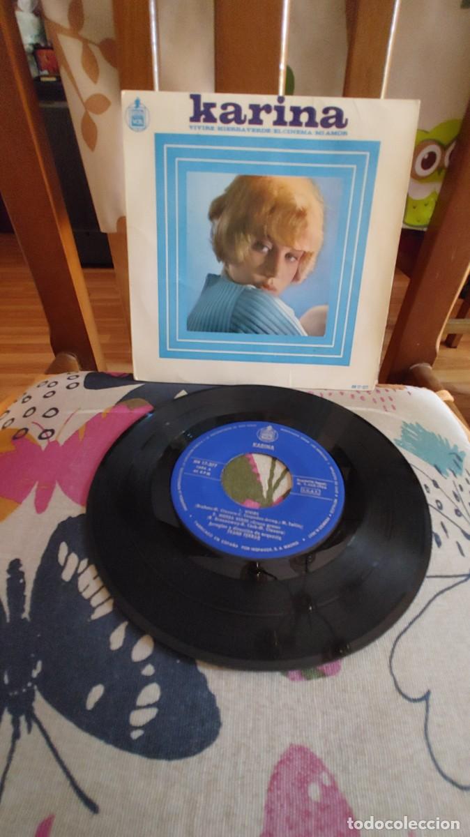 Discos de vinilo: KARINA-EP VIVIRE +3-1966