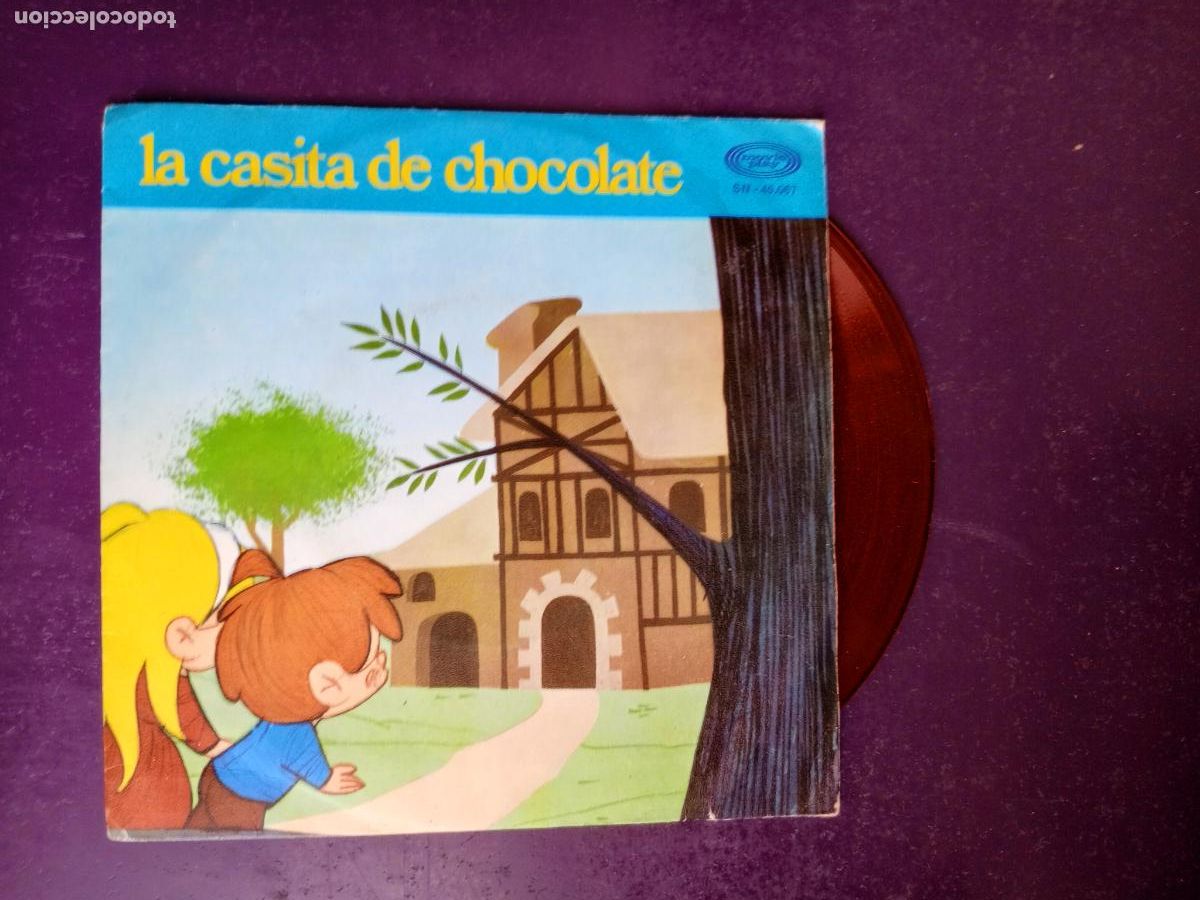 Discos de vinilo: LA CASITA DE CHOCOLATE - Sg MOVIEPLAY 1971 CUENTO INFANTIL, CHELO GONZALEZ, FERNANDO PIERI