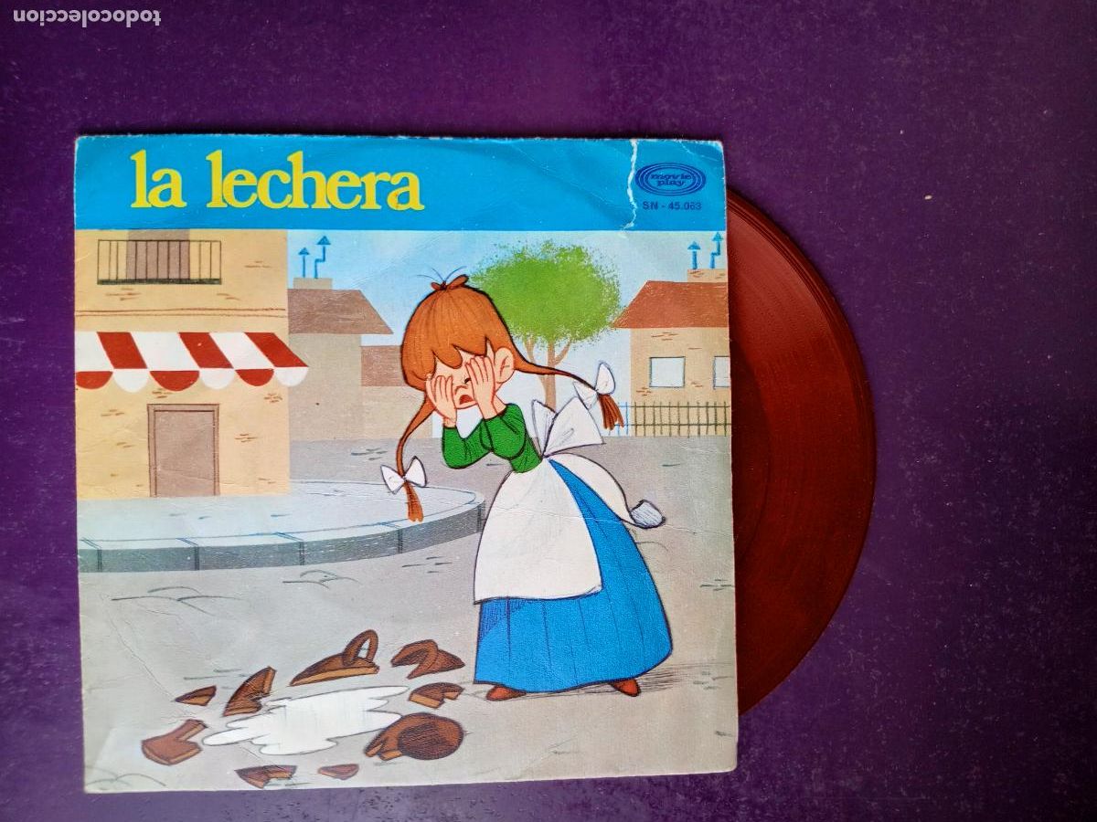 Discos de vinilo: LA LECHERA - Sg MOVIEPLAY 1971 CUENTO INFANTIL, CHELO GONZALEZ, FERNANDO PIERI - LAURA MU&Ntilde;OZ