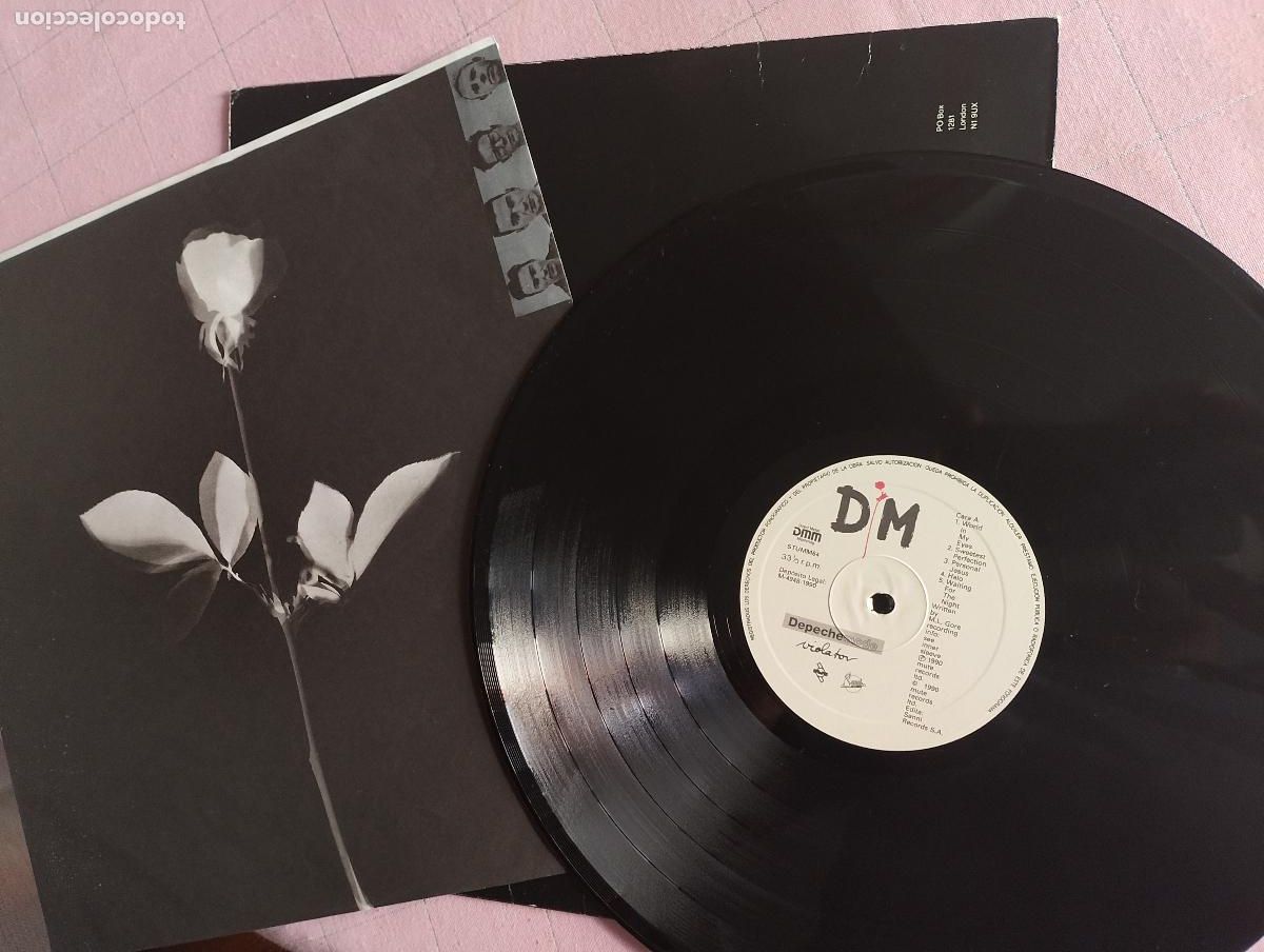Discos de vinilo: Depeche Mode &lrm;&ndash; Violator, primera ed espa&ntilde;ola, 1990 - Foto 4