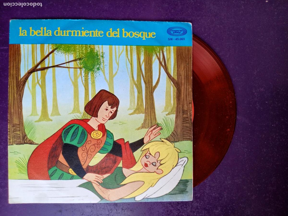 Discos de vinilo: LA BELLA DURMIENTE DEL BOSQUE - Sg MOVIEPLAY 1971 CUENTO INFANTIL, JOSE MORATALLA, ANGEL TER,