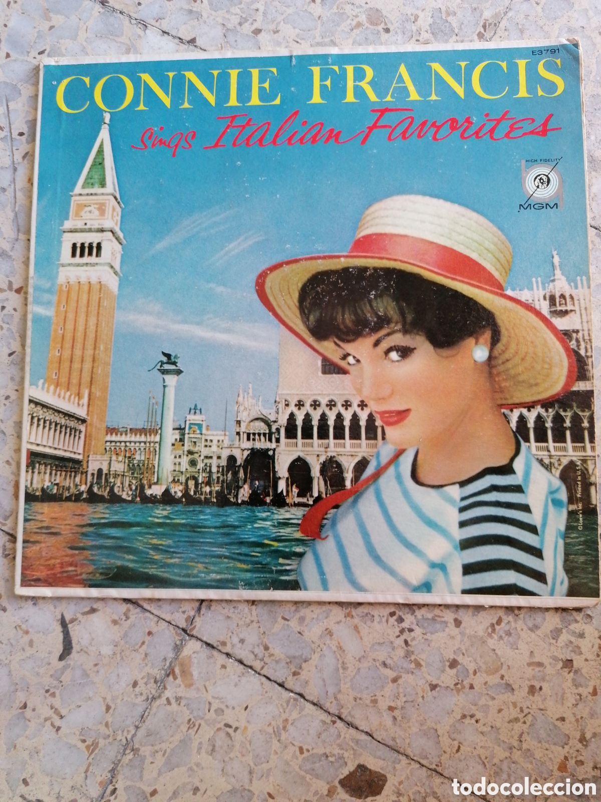 Dischi in vinile: LP CONNIE FRANCIS SINGS ITALIAN FAVORITES EDICION USA
