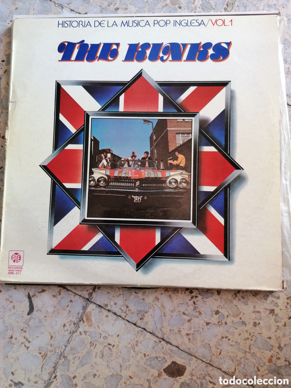 Discos de vinilo: LP THE KINKS HISTORIA MUSICA POP INGLESA VOL 1 ESPA&Ntilde;A 1977
