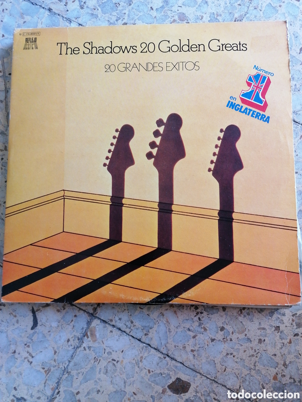 Discos de vinilo: 2 LP THE SHADOWS 20 GOLDEN GREATS 1977 ESPA&Ntilde;A PORTADA DOBLE